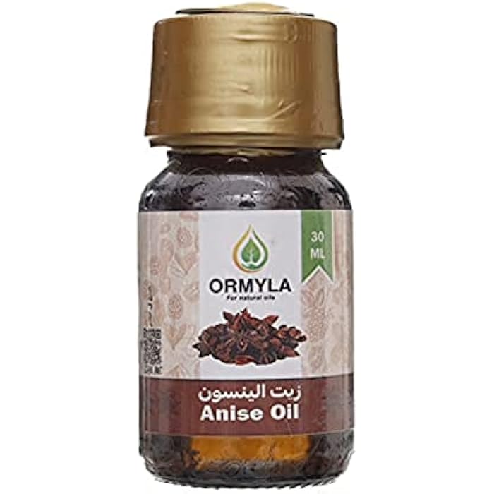 Ormyla Anise Oil Raw Virgin for Hair, Face and Body, 30 ml